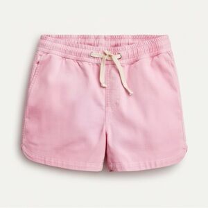 J.Crew Crewcuts Girls Pink Chino Fishtail Hem Shorts Size 7 Neon Petal